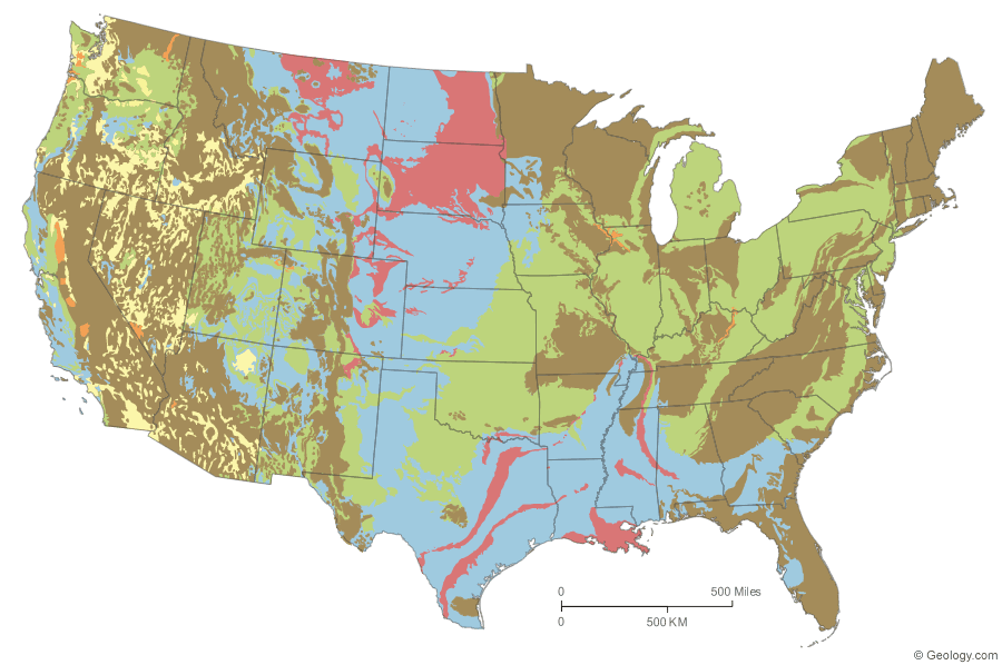 Soil Parent Materials by Region